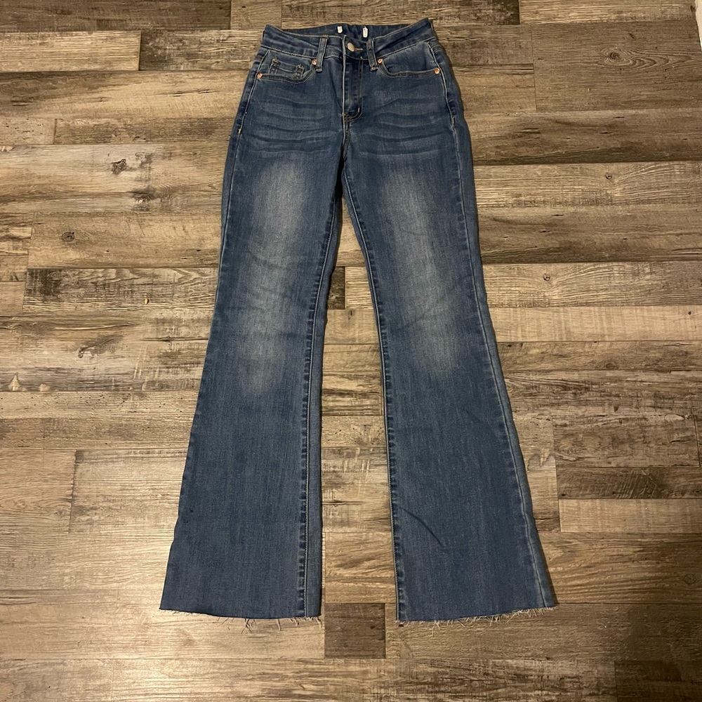 Wide flare jeans